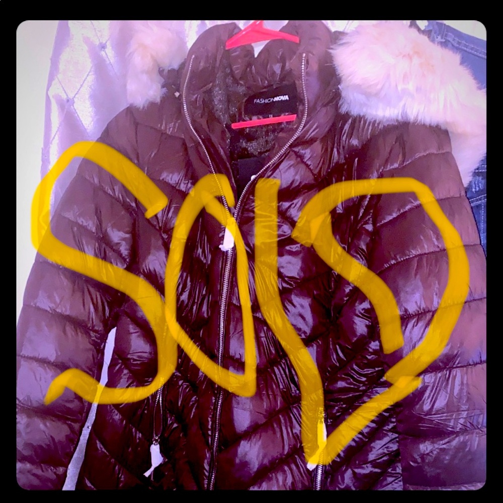 Brand new puffer winter coat